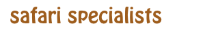 Africa Tanzania safari Specialists